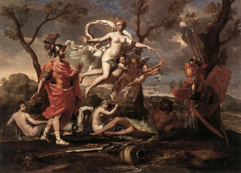 Venus Presenting Arms to Aeneas, Nicolas Poussin